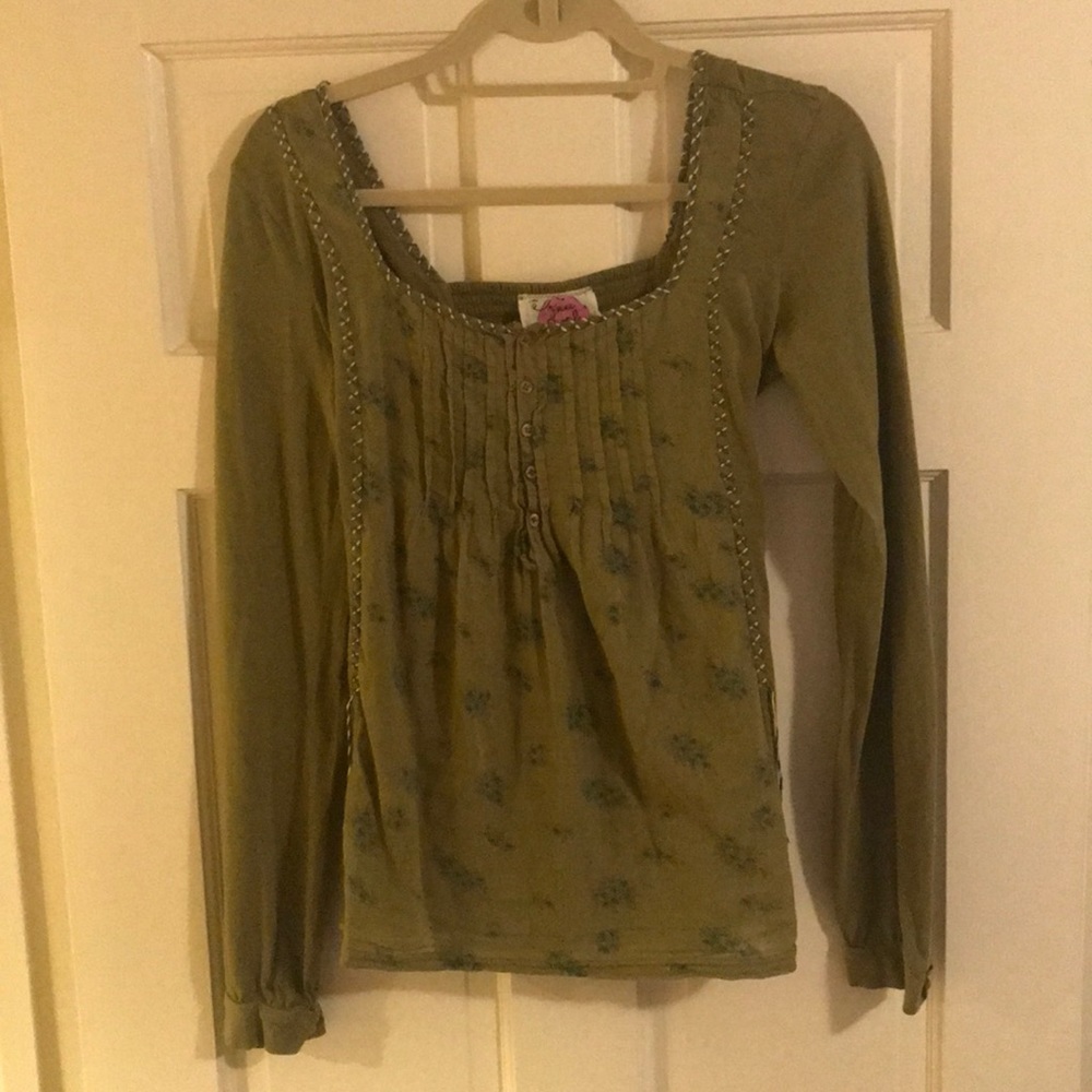 Free People Peasant style Shirt